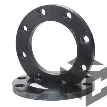 Фланец с полимерным покрытием Ду 200 (ПЭ 225) Ру 10 (5 мм) Техкомплект от производителя "Рускон"