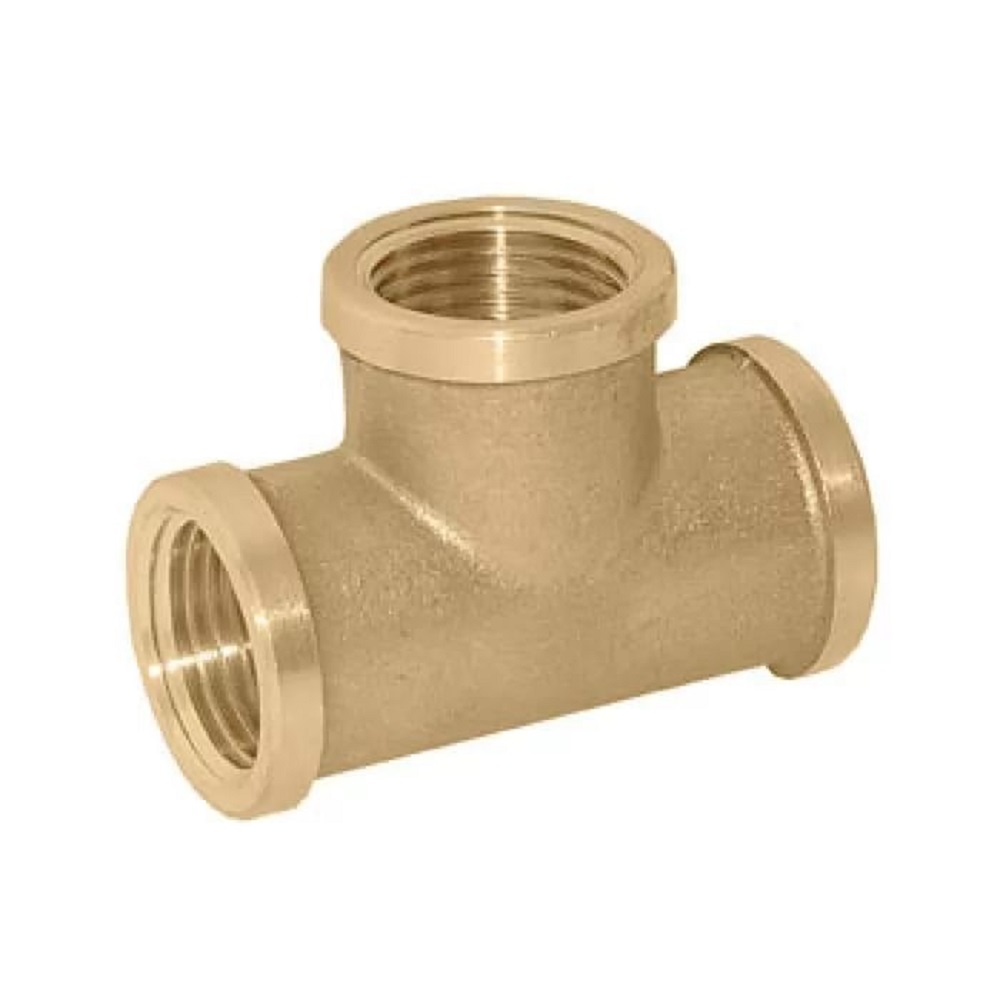 Тройник латунь ВР/ВР/ВР Ду 32 (1 1/4")